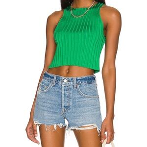 Grlfrnd denim shorts NWOT